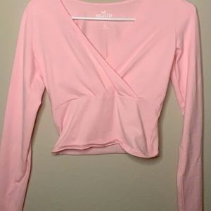Light Pink Hollister Top